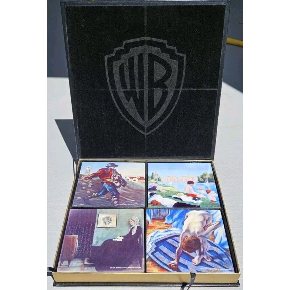 Warner Bros Handcrafted Promo Tile Set Inspired by Famous Paintings Limited Ed‎